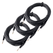 Pronomic Stage INST-10 Câble Instrument Jack 10m noir lot de 3