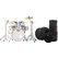 Pearl Export EXX705NBR/C777 Drumkit Slipstream White Set mit Taschen