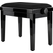 Classic Cantabile Banquette De Piano Modèle A Noir Brillant Velours Noir