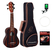 Ortega RUEB-SO Ebony Sopran Ukulele SET