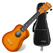Classic Cantabile US-100 SB Sopraan-Ukulele Sunburst Set incl. Tas