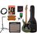 Cort G250 SE Electric Guitar Olive Dark Green Set
