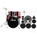 XDrum Semi 22" Standard Batterie Lipstick Red Set + Amortisseurs