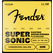 Fender SuperSonic 50XL Stainless Flat Corde Per Chitarra Elettrica 011-050