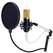 Pronomic CM-100BG Studio Grootmembraanmicrofoon & Popschutz