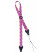 Ortega Sangle Ukulélé Nylon - Purple Flower