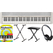 Casio CT-S1WE-76 Casiotone Keyboard Weiß Deluxe Set