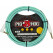 Pig Hog Hex Series Silent Kabel 3m Winkel Seafoam Green