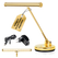 Showlite KW LED Pianoleuchte Gold Hochglanz