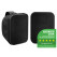 Paar Pronomic OLS-5 BK Outdoor-Lautsprecher schwarz 2x 80 Watt