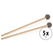Classic Cantabile MG2218F Baquetas Para Glockenspiel 5 Pares