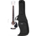 Classic Cantabile WS-10WH-CE Westerngitarre Gigbag Set