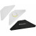 Plaques d’Angle Omnitronic pour Mobile DJ Stand Blanc