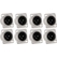 Pronomic XMD XLR Einbaubuchse Male 8x Set
