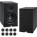 ELAC Debut B6.3 Enceintes Bibliothèque Noires Paire Set Oehlbach