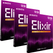 Elixir 16102 Akustik Phosphor Bronze Nanoweb Medium 3-Pack