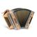 Strasser 4/III Hoamat Harmonika G-C-F-B, con X-Bass, Aliso