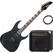 Ibanez GRG121DX-BKF Guitare Électrique Set AK20GR