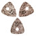 Ortega OGP-F-H3 Felt Picks Hard - 3-Pack