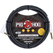 Pig Hog Hex Series Silent Kabel 3m Winkel Grey