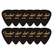 Fender 351 Púas Premium Medium Paquete de 12 Negro