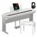 Yamaha DGX-670 WH Portable Piano Set Casa Bianco
