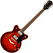 Gretsch G2655 Streamliner Center Block Jr. Double-Cut con V-Stoptail Claret Burst
