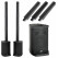 McGrey E-208LAB Aktiv Line Array Akku-Säulenanlage Stereo Set