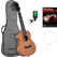 Set Ukulele Concert Cascha Mahogany Solid