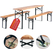 Stagecaptain BB-170 NT Hirschgarten Set Tavolo Da Birreria 170 cm