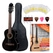 GEWA Student 1/2 Guitarra Clásica Negra Set de Inicio