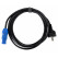 Pronomic Stage EUPP-3 Netzkabel Schuko/Powercon-kompatibel 3m