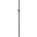 K&M 24626 Tube de Distance Pro Noir