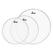 XDrum Transparant SET 12" 13" 16"