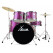 XDrum Semi 22" Standard Schlagzeug Satin Purple Sparkle inkl. Schule