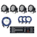 Showlite FLP-144W Scheinwerfer 4 x Set inkl. Showlite Master Pro USB & Kabel