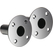 Adam Hall SM 700 Boxenflansch Stahl 2x Set