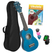 Cascha 3971 Soprano Ukulele Bundle Blue