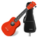 Classic Cantabile US-100 RD Sopraan-Ukulele Rood Set Incl. Tas