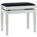 Banc De Piano Gewa Deluxe Blanc Mat