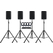 McGrey PA-4504 1U 4x 450 Watt Complete Set