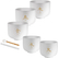 Meinl Sonic Energy TCM Crystal Singing Bowl Elemente Set