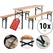 Stagecaptain BB-170 NT Hirschgarten Ensemble de Bierzelt 170 cm Lot de 10