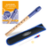 Classic Cantabile Pivella Flûte à Bec Baroque Bleue SET incl. Méthode de Flûte