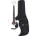 Classic Cantabile WS-10WH-CE Westerngitarre weiß mit Tonabnehmer Softcase Set
