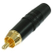Neutrik Rean NYS373-0 Conector Cinch Negro