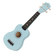 Classic Cantabile US-50 BL Sopraan Ukulele Blauw