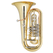 Lechgold BT-13/4L Bb-Tuba gelakt
