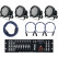 Showlite FLP-144 Scheinwerfer 4x Set inkl. Master Pro USB & Kabel