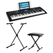 FunKey 61 Edition Pro Set Negro incl. Soporte para Teclado + Banco
